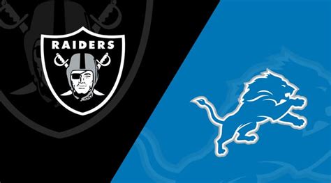 30 Oct 2023 ... Lions vs Raiders Odds & Spread · All NFL odds, betting lines and prop bets are available on FanDuel Sportsbook. · Moneyline: DET: (-330) | LV:&nbs...